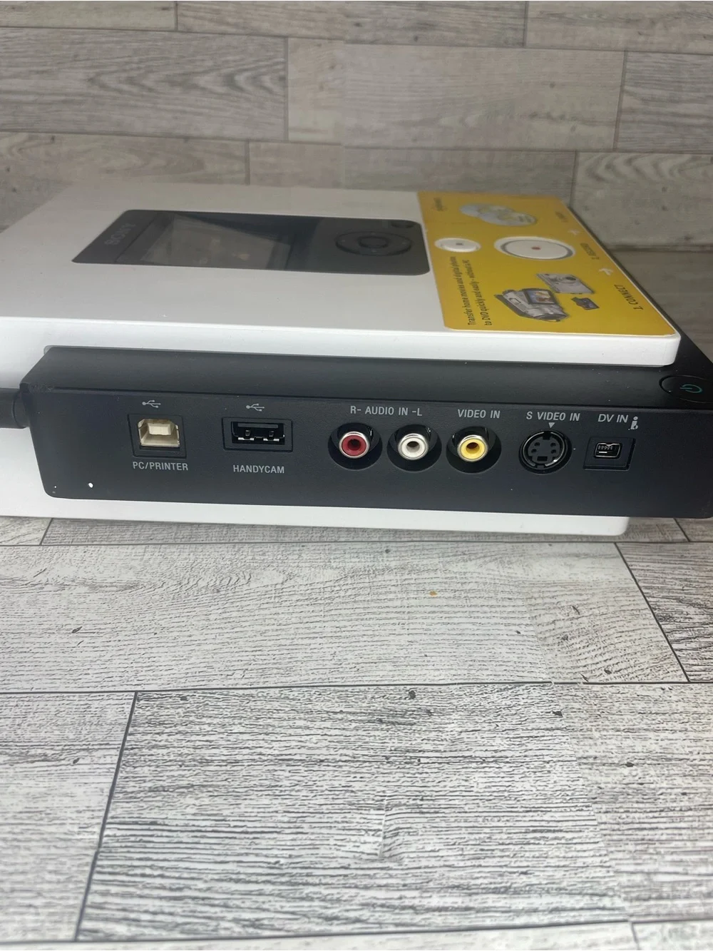 Sony Multi-Function Portable DVD Recorder - White/Black